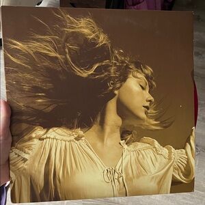 Taylor Swift Fearless Album red vinyls